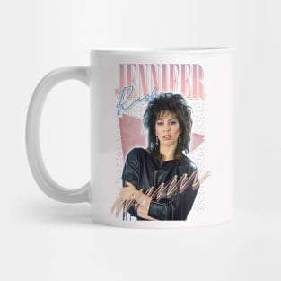 Jennifer Rush / 80s Retro Fan Art Design Mug